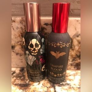 BBW  1.5 oz  Room Spray Set of 2 Halloween  2023 GHOUL FRIEND & Vampire  Blood